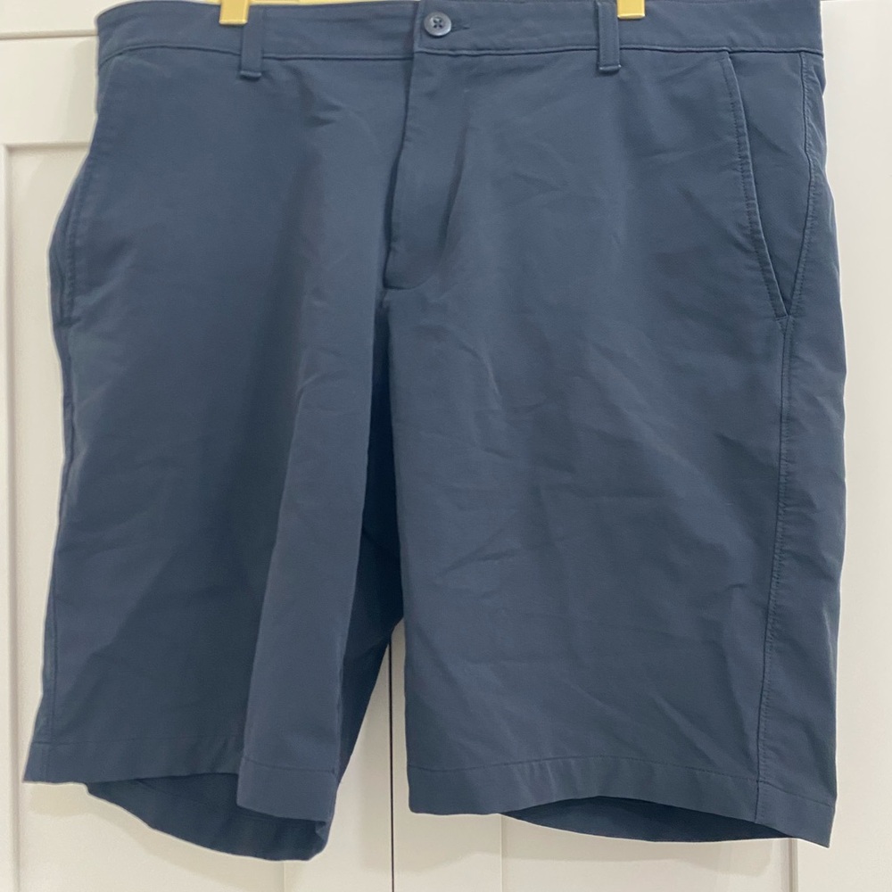 Under Armour Black Flat Front Shorts